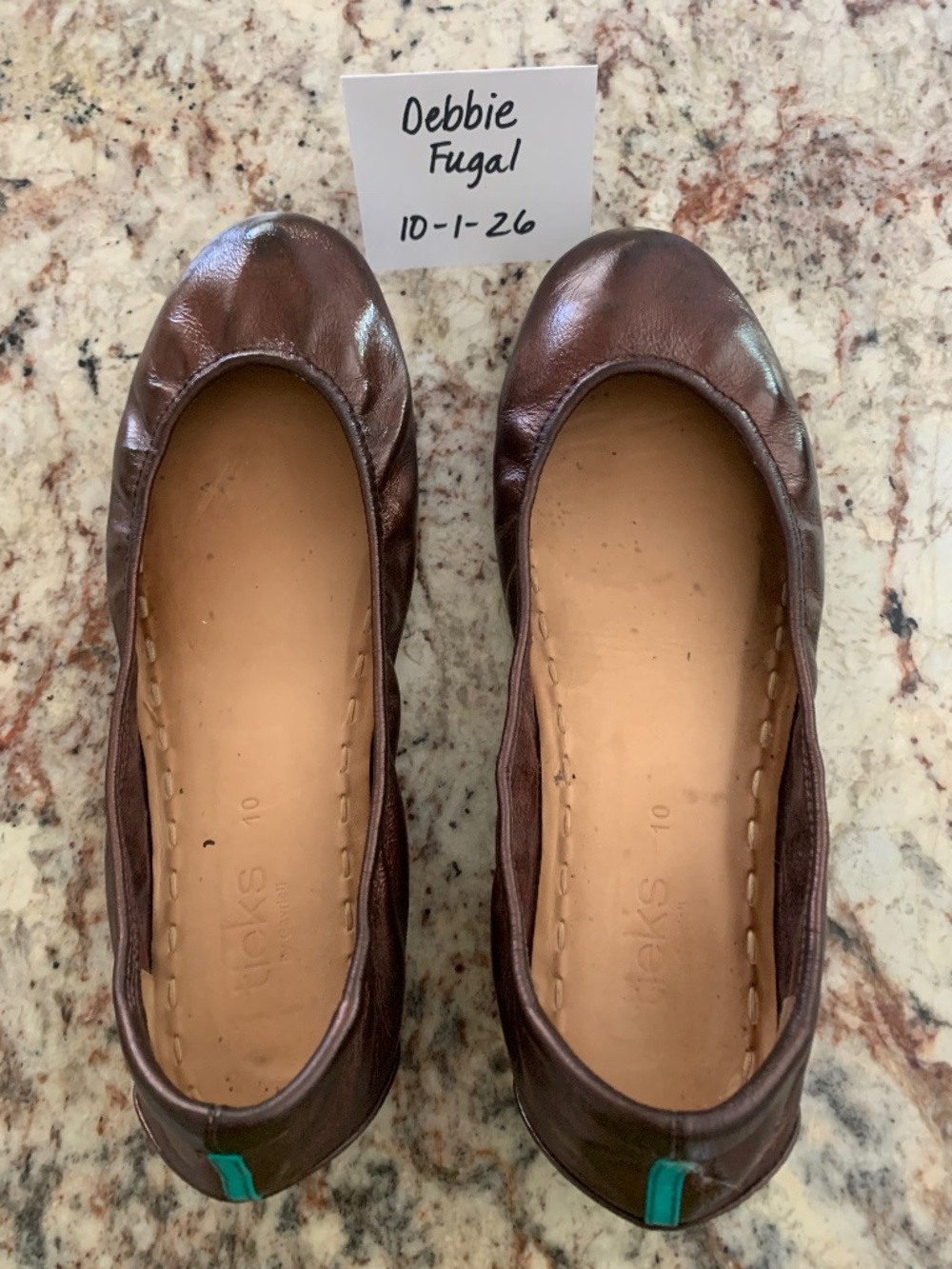 Raspberry Truffle Tieks, Size 10